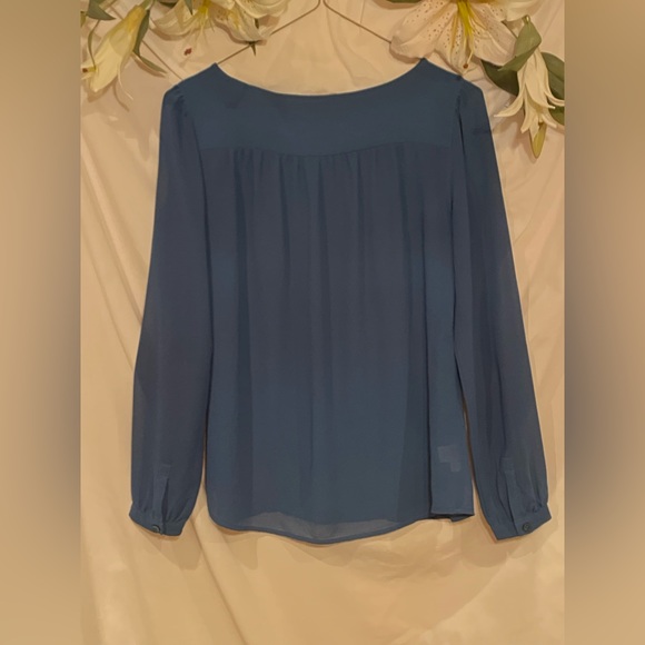 Ann Taylor LOFT. Petite Small. Jewel-tone turquoise. - Picture 2 of 4